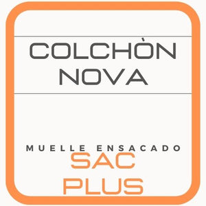 COLCHON MUELLE ENSACADO NOVA SAC PLUS