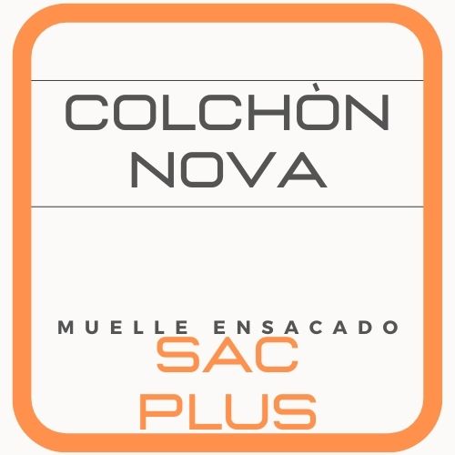 COLCHON MUELLE ENSACADO NOVA SAC PLUS